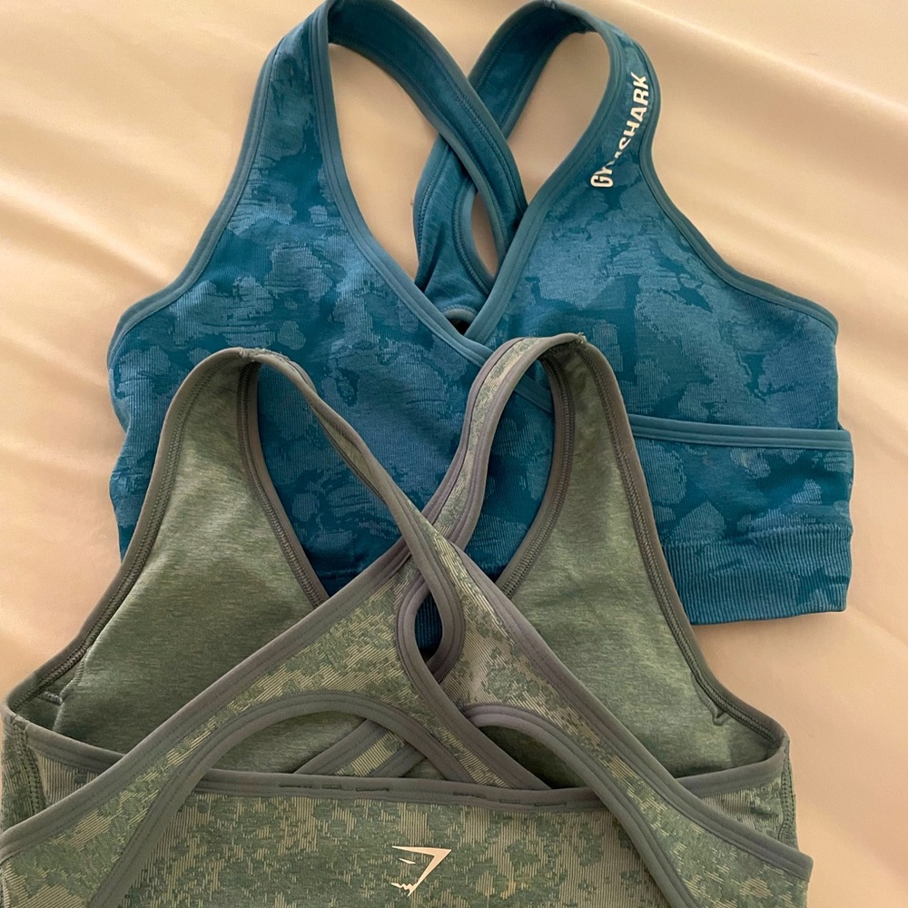 Two gym shark sports bras